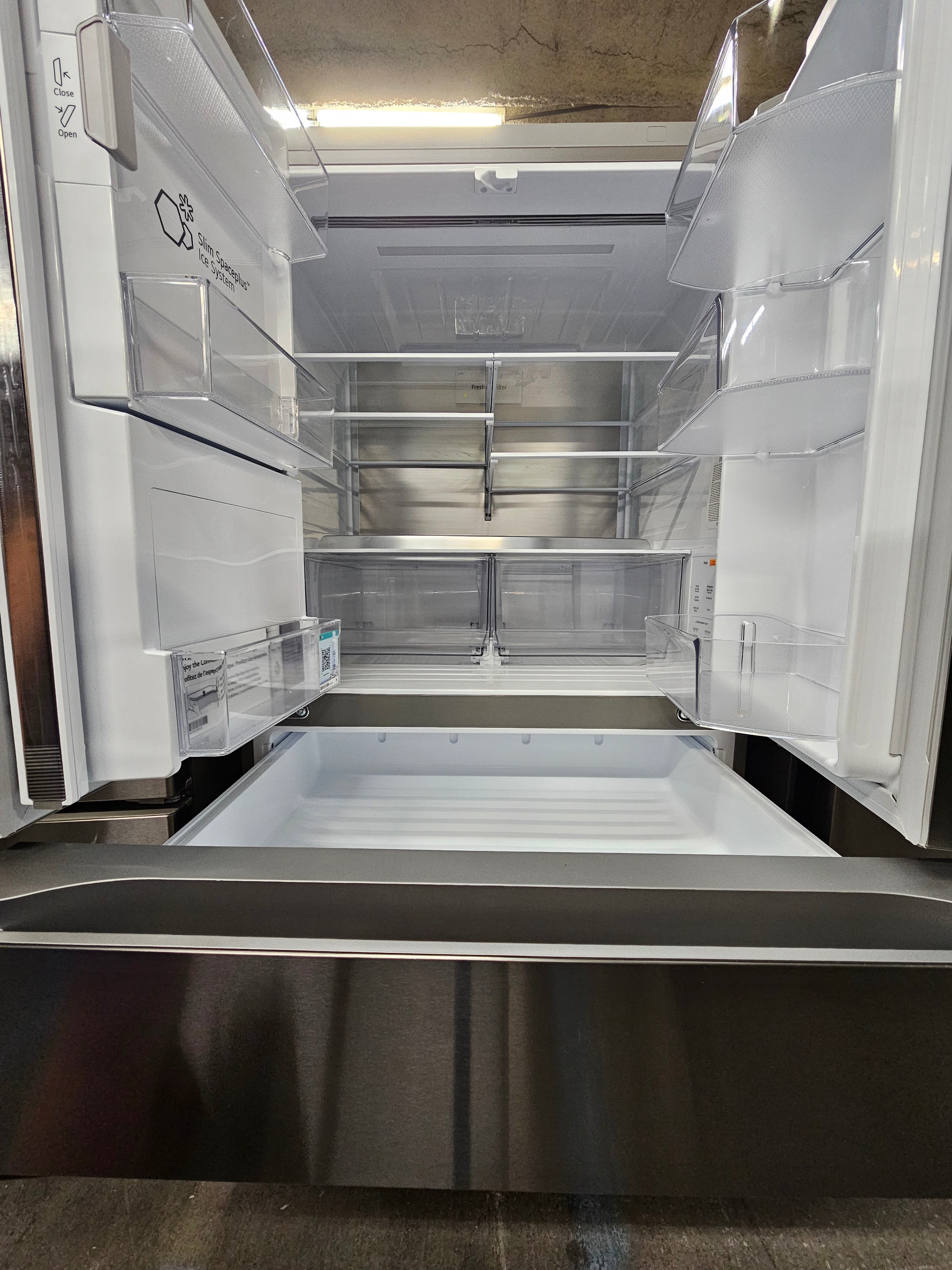 LG 29 cu. ft. SMART Standard Depth MAX French Door Refrigerator Stainless Steel